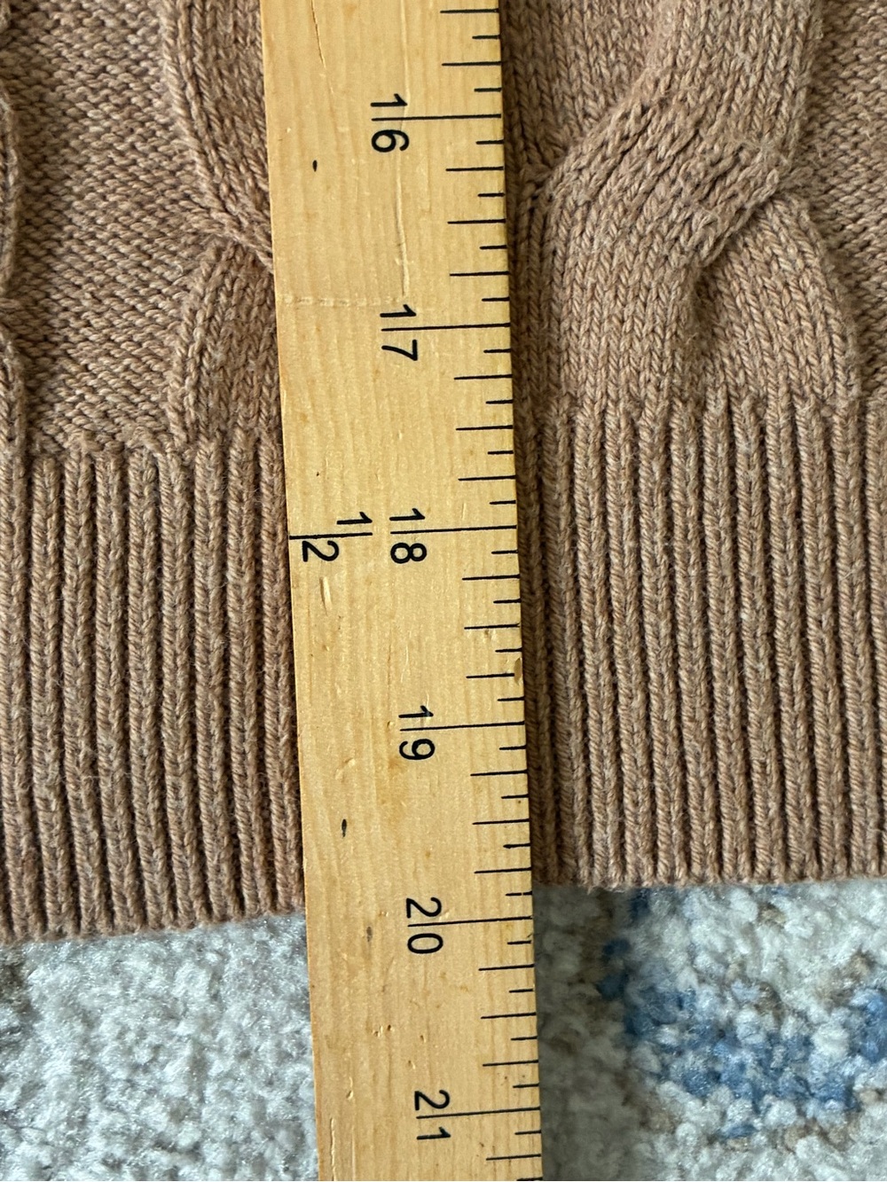 Banana Republic Chunky Knit Cropped Sweater Vest Size M- Grandpa Chic - Picture 5 of 6
